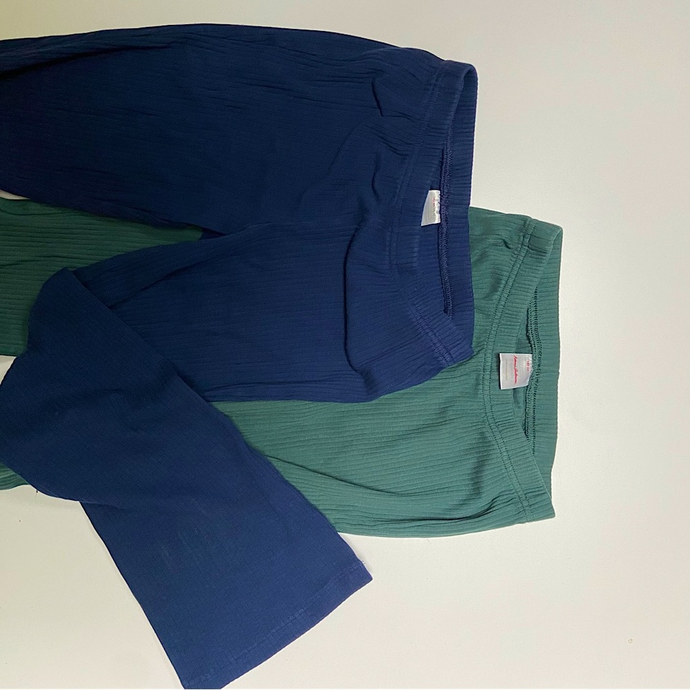 Three pairs of hanna Andersson pants size 10 or 140